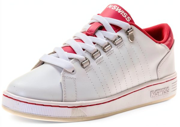 K-Swiss Girls Racquet Sport Shoes Premium Leather Upper-0