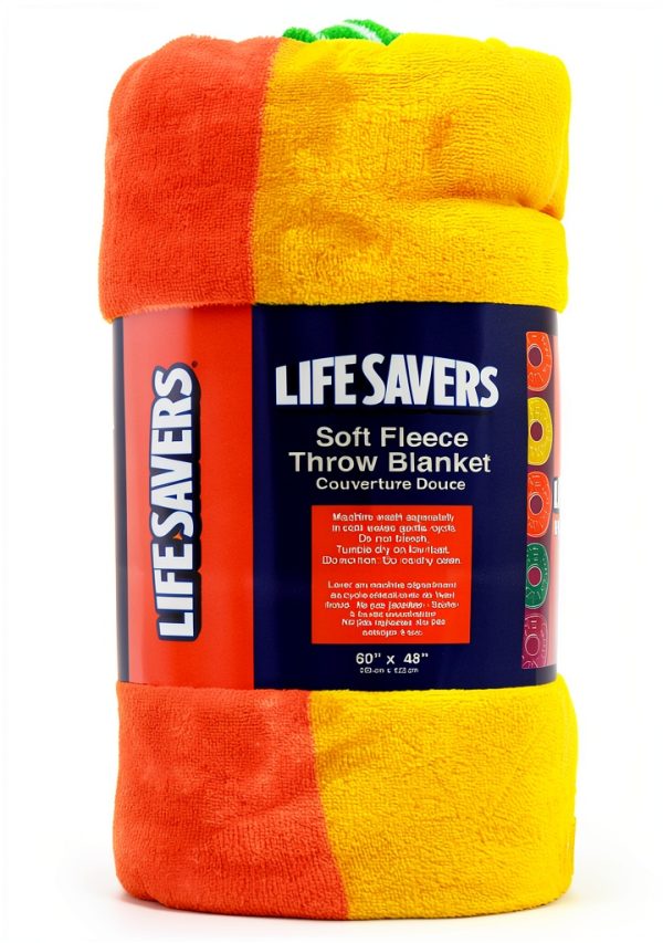 LIFESAVERS Polyester Throw Blanket for Adults-3
