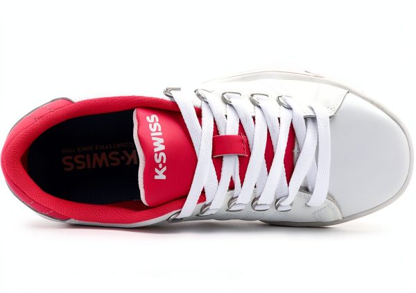 K-Swiss Girls Racquet Sport Shoes Premium Leather Upper-4