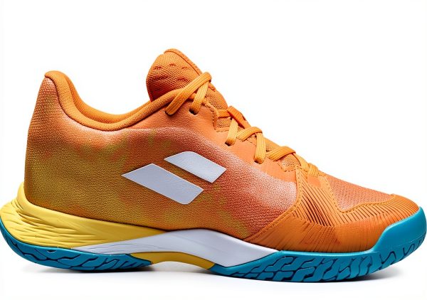 Babolat Girls Tennis Shoes Mesh Lightweight Design-2
