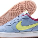 Nike Girls Tennis Shoes Blue Neon Pink Synthetic-0