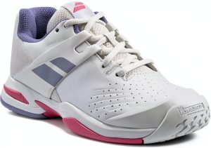 Babolat Junior Girls Tennis Shoes Comfort Mesh-0