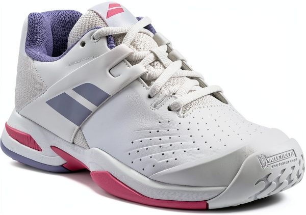 Babolat Junior Girls Tennis Shoes Comfort Mesh-0