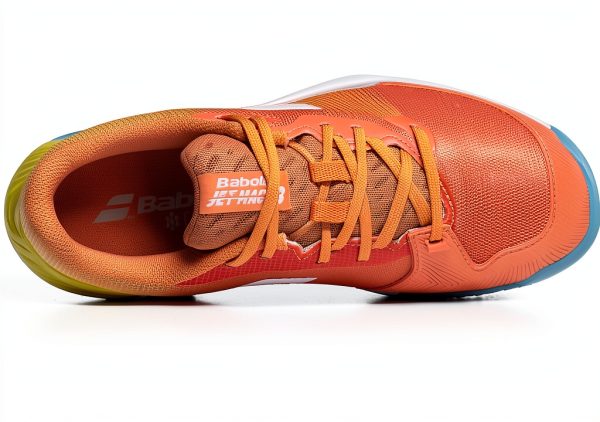 Babolat Girls Tennis Shoes Mesh Lightweight Design-3
