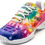FILA Girls Racquet Shoes Synthetic Anti Slide-0
