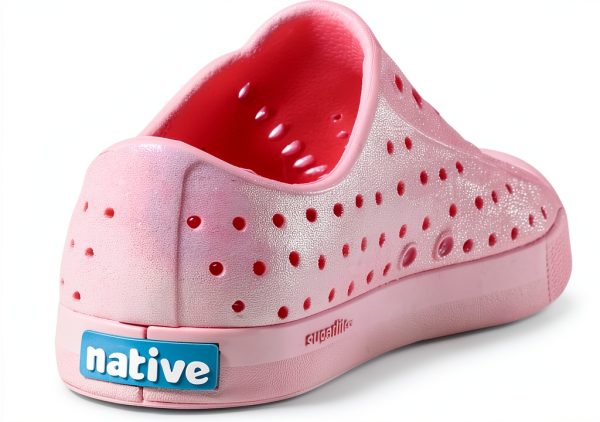Native Shoes Kids Water Shoes EVA SlipOn Glitter-4