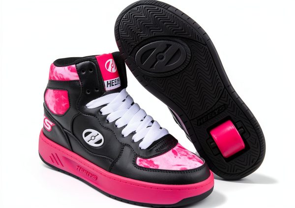 Heelys Rezerve EX Girls Shoes Textile Upper Black-0