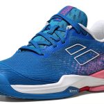 Babolat Junior Tennis Shoes French Blue Light Mesh-0