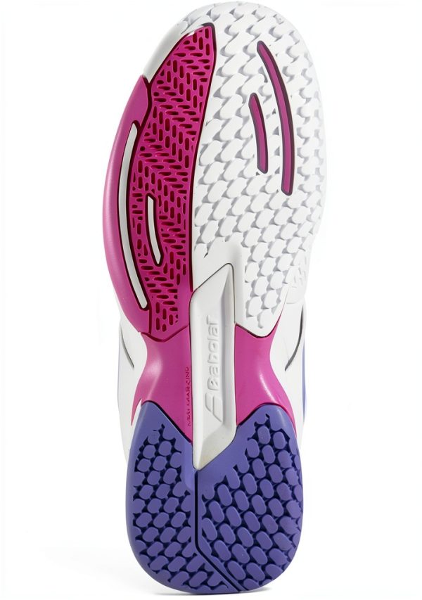 Babolat Junior Girls Tennis Shoes Comfort Mesh-5