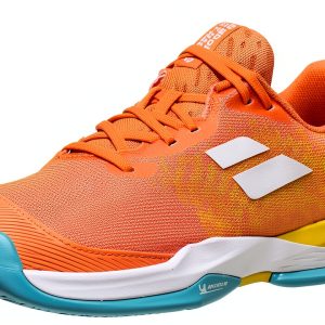 Babolat Girls Tennis Shoes Mesh Lightweight Design-0