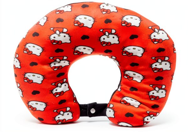 Hello Kitty Travel Blanket Sanrio Kids Plush Toy Pillow Set-2