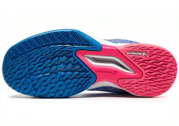 Babolat Junior Tennis Shoes French Blue Light Mesh-4