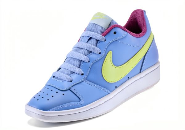 Nike Girls Tennis Shoes Blue Neon Pink Synthetic-2