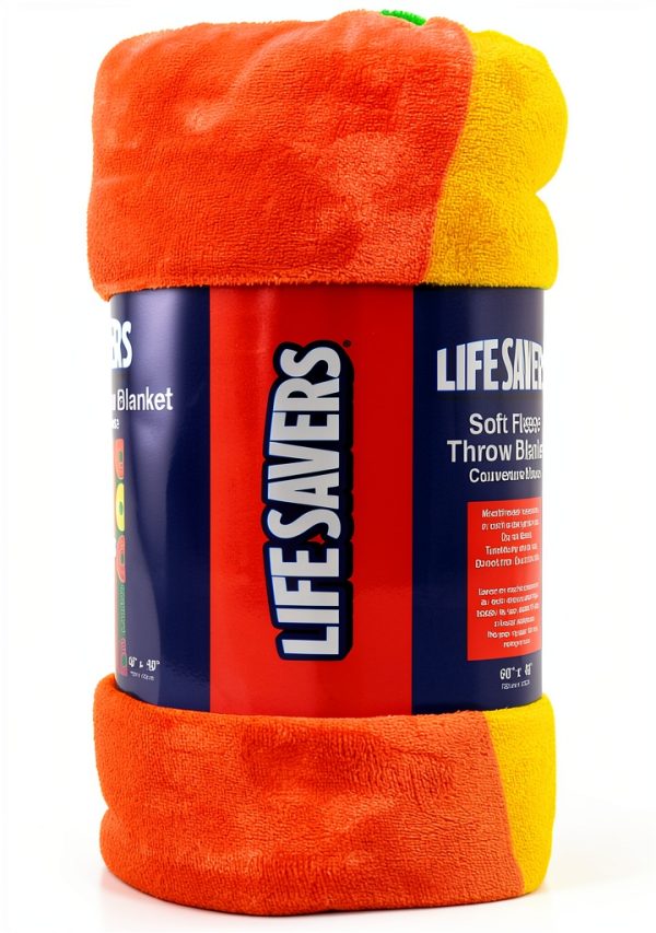 LIFESAVERS Polyester Throw Blanket for Adults-6