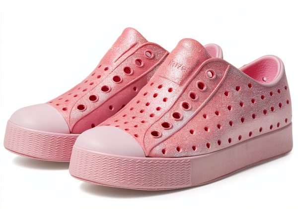 Native Shoes Kids Water Shoes EVA SlipOn Glitter-0