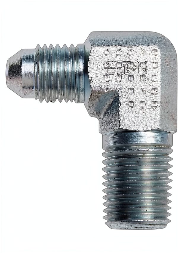 Aeroquip 90° Elbow Fitting Alloy Steel Blue-0