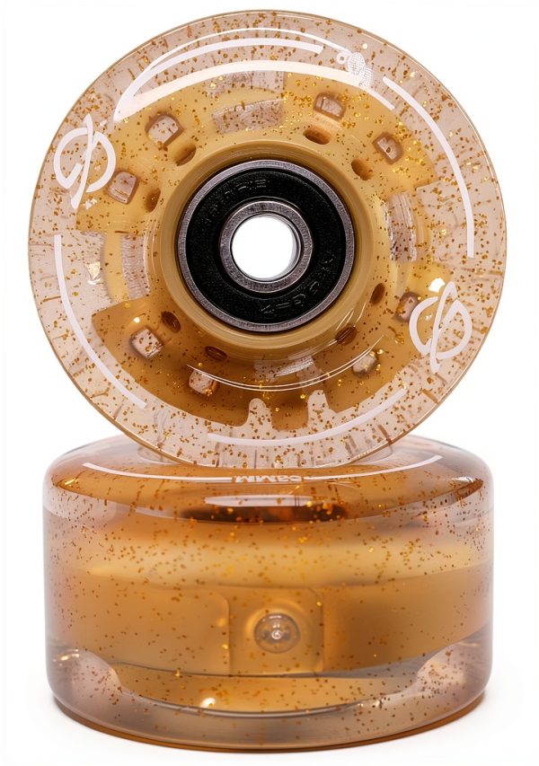 Galaxy Skates 58mm Roller Wheels Dual Glow-0