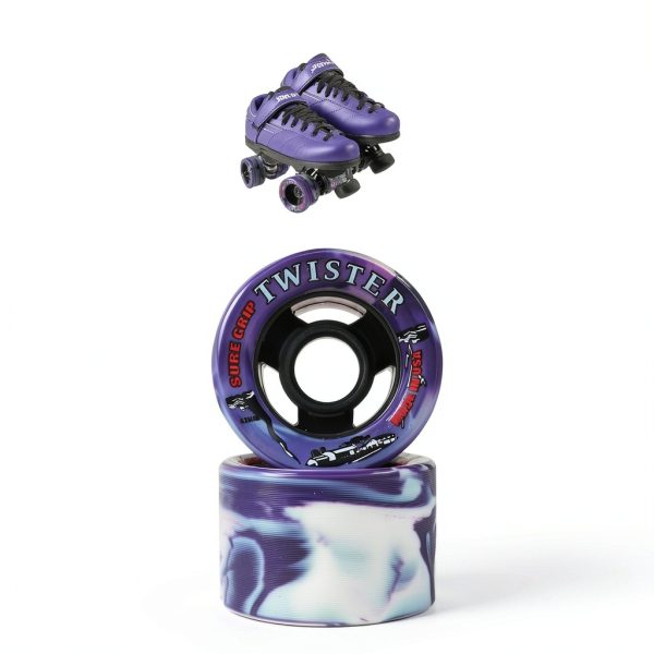 Sure Grip Roller Skate Wheels Urethane 62mm-8