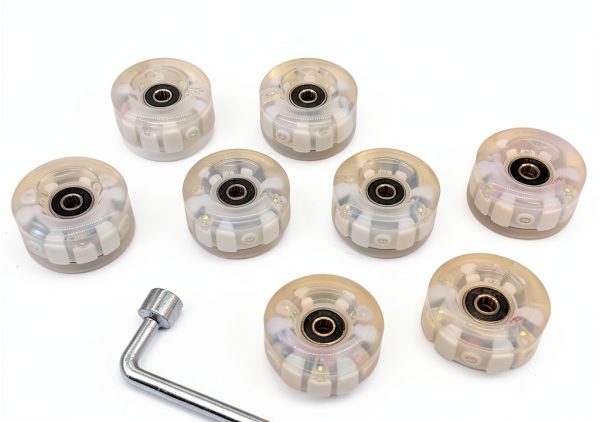 EUHMUOD Roller Skate Wheels 58mm ABEC-9-5