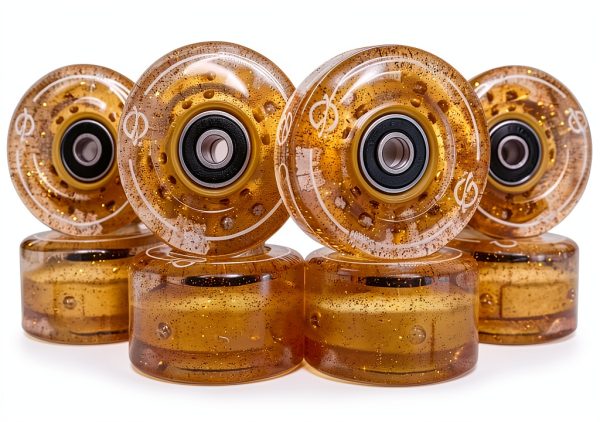 Galaxy Skates 58mm Roller Wheels Dual Glow-1