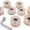 EUHMUOD Roller Skate Wheels 58mm ABEC-9-8