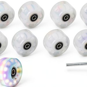 EUHMUOD Roller Skate Wheels 58mm ABEC-9-0