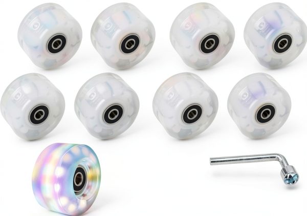 EUHMUOD Roller Skate Wheels 58mm ABEC-9-0