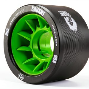 Roller Derby Wheels Black 95A ATOM-0
