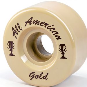 Sure Grip Roller Skate Wheels All-American Gold 59mm Cast Set of 8-0