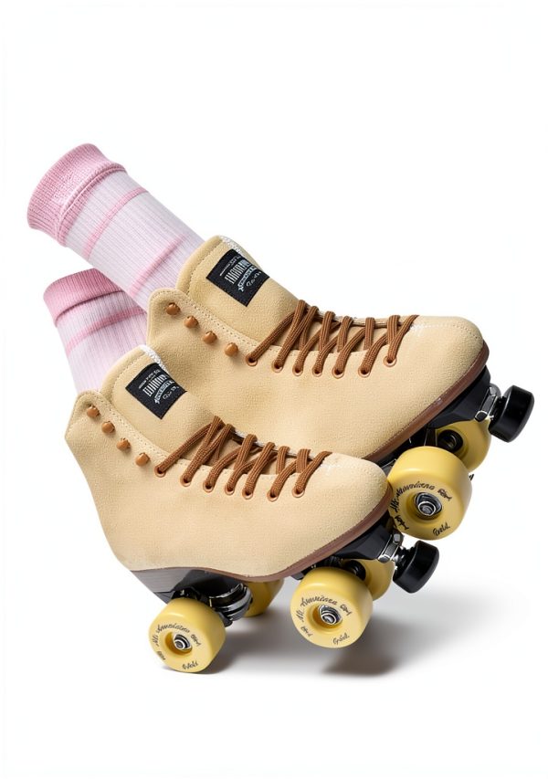 Sure Grip Roller Skate Wheels All-American Gold 59mm Cast Set of 8-4