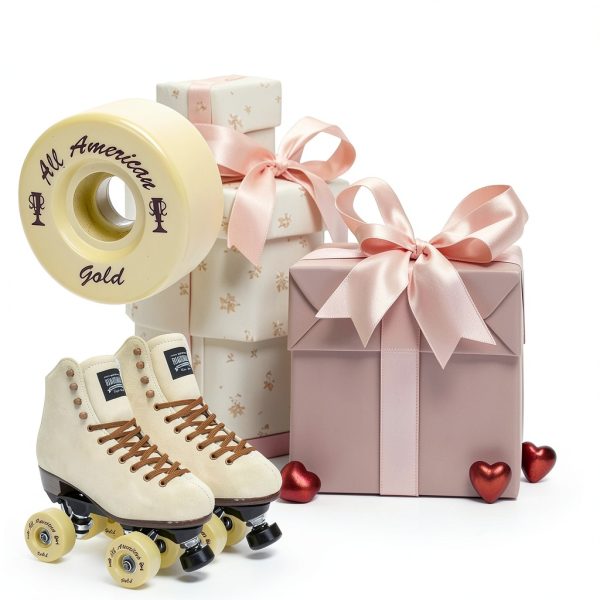 Sure Grip Roller Skate Wheels All-American Gold 59mm Cast Set of 8-7