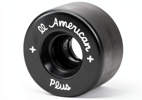 Sure-Grip Indoor Roller Wheels 55mm Black All American Plus Set of 8-0