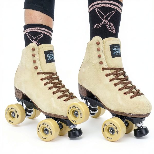 Sure Grip Roller Skate Wheels All-American Gold 59mm Cast Set of 8-8
