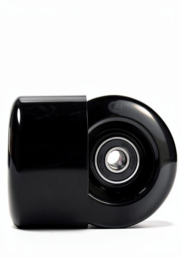 Roller Skate Wheels TOBWOLF 58mm Black 32mm Width 8 Pack ABEC9-2