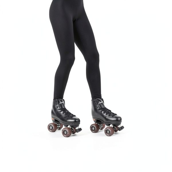 Sure-Grip Indoor Roller Wheels 55mm Black All American Plus Set of 8-8
