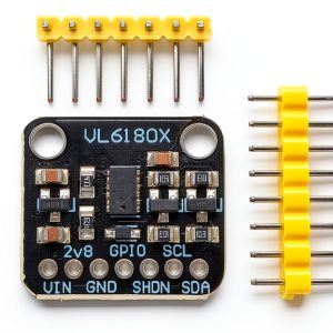 2pcs VL6180X Distance Sensor Module – 5mm-100mm Optical Ranging, I2C Interface, 3.3V/5V Compatible for Arduino-0