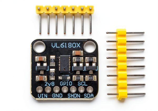 2pcs VL6180X Distance Sensor Module – 5mm-100mm Optical Ranging, I2C Interface, 3.3V/5V Compatible for Arduino-0