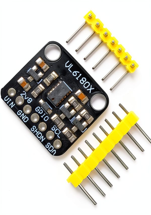 2pcs VL6180X Distance Sensor Module – 5mm-100mm Optical Ranging, I2C Interface, 3.3V/5V Compatible for Arduino-1