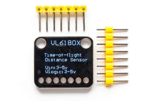 2pcs VL6180X Distance Sensor Module – 5mm-100mm Optical Ranging, I2C Interface, 3.3V/5V Compatible for Arduino-2